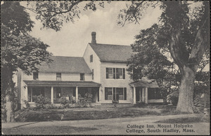 College Inn, Mount Holyoke College, South Hadley, Mass.