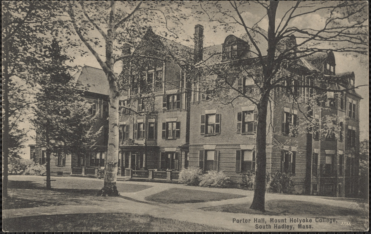 Porter Hall, Mount Holyoke College, South Hadley, Mass. - Digital ...