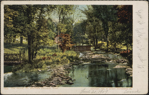 The brook, Mt. Holyoke College, Mass.