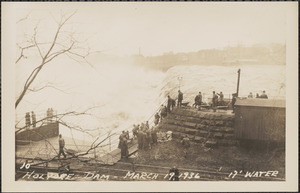 Holyoke Dam, March 19, 1936, 17' water