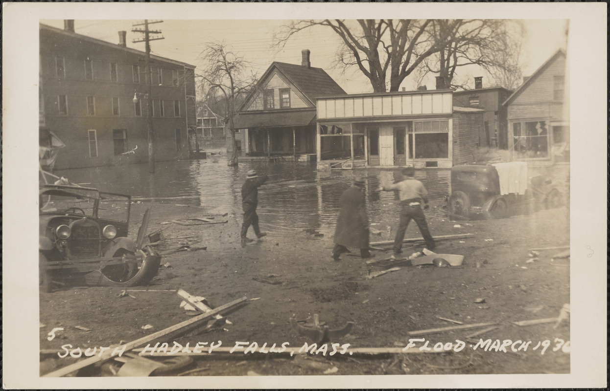 South Hadley Falls, Mass., flood March 19 '36