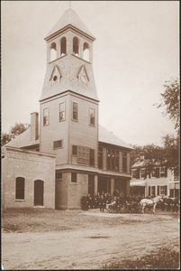 Original engine house, Pioneer Hose Company No. 1, now the Old Firehouse Museum