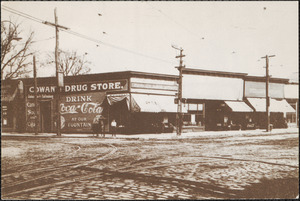 Main and Bridge Streets, South Hadley, Massachusetts, about 1900