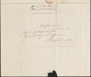 Josiah Batchelder to George Coffin, 13 August 1842
