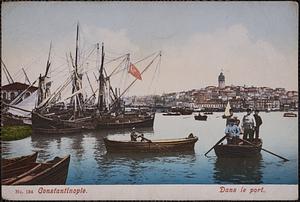 Constantinople. Dans le port