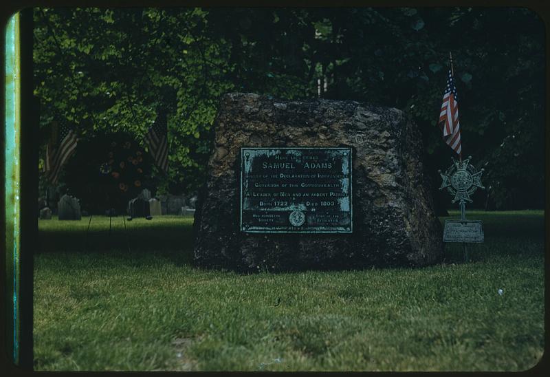 Adams headstone