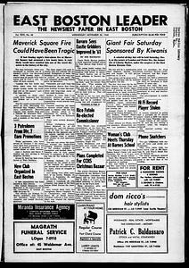 East Boston Leader, November 30, 1960