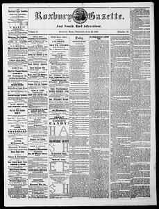 Roxbury Gazette and South End Advertiser, June 28, 1866