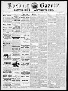 Roxbury Gazette and South End Advertiser, February 16, 1882