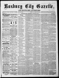 Roxbury City Gazette and South End Advertiser, August 24, 1865