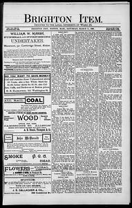 The Brighton Item, March 11, 1893
