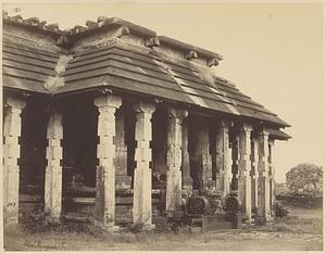 View of entrance of Chaturmukha Basadi, Karkala, India