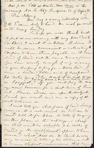 Letter from Zadoc Long to John D. Long, November 6, 1867