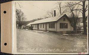 Contract No. 17, West Portion, Wachusett-Coldbrook Tunnel, Rutland, Oakham, Barre, Shaft 8, Barre, Mass., Nov. 21, 1928