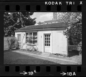 Historic Soc shed and antique gowns