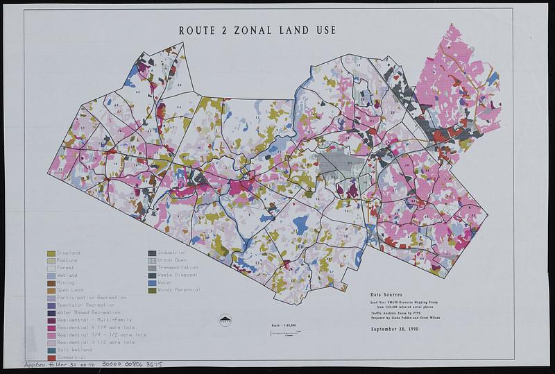 Route 2 zonal land use