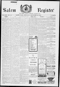 Salem Register and Essex County Mercury