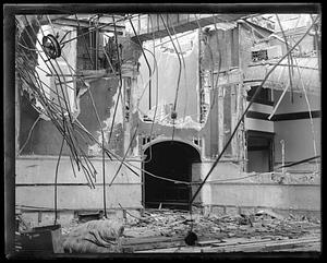 Famous old Adams House being torn down