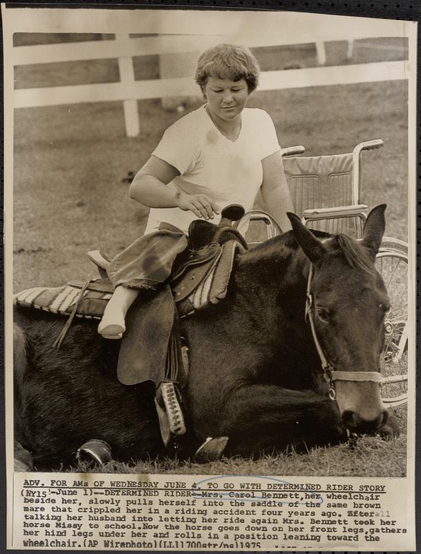 Determined rider