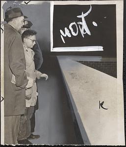 Reenactment of a young girl's death