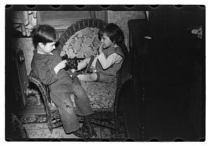 Two children
