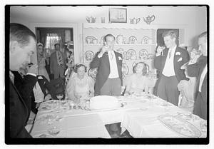 Wedding of Kinsman's daughter at Newburyport