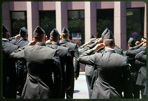 Boston June 1999 - participants in the annual Ancient and Honorable Artillery parade