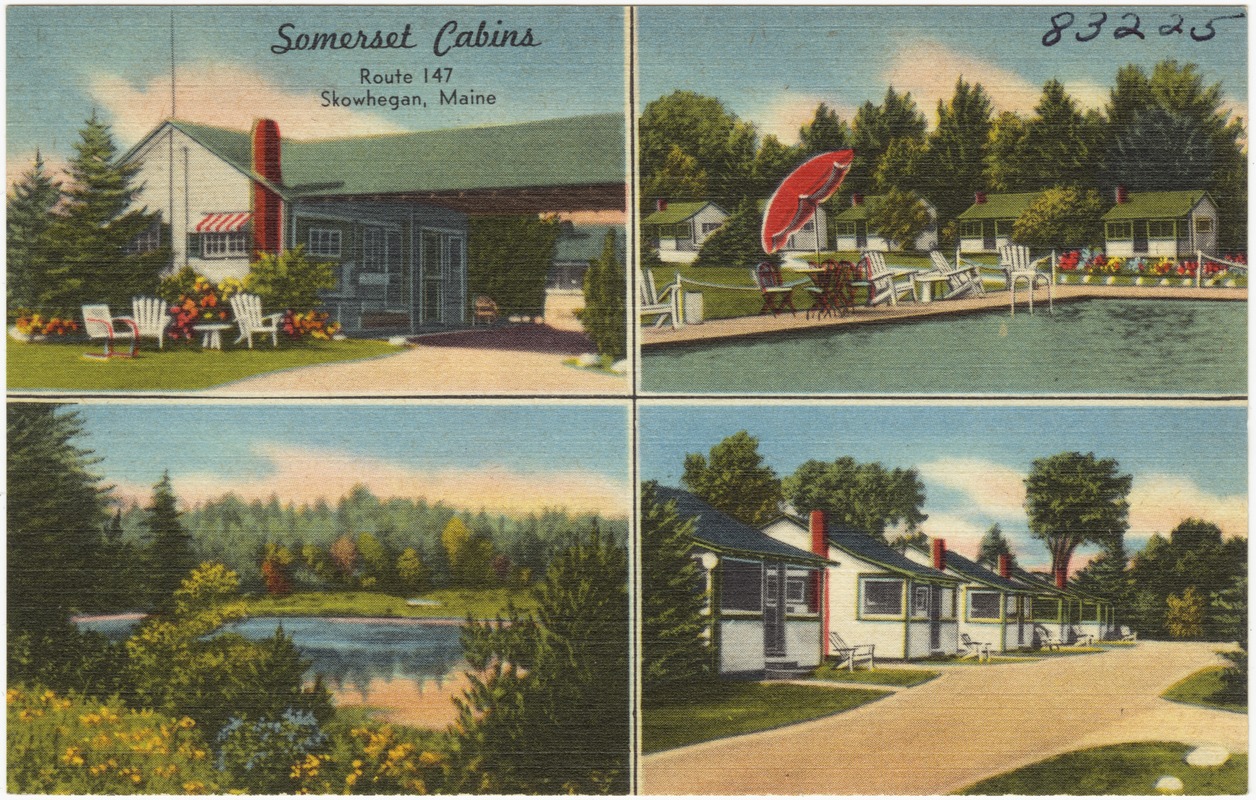Somerset Cabins, Route 147, Skowhegan, Maine