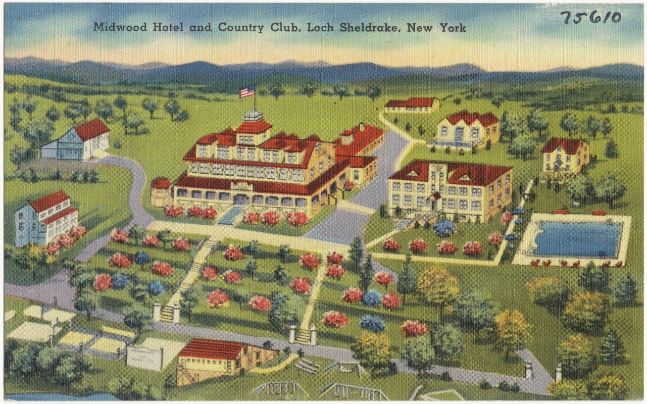 Midwood Hotel and Country Club, Loch Sheldrake, New York Digital