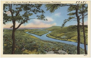 103 -- View from Signal Mountain, Chattanooga, Tennessee