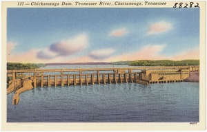 127 -- Chickamauga Dam, Tennessee River, Chattanooga, Tennessee