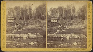 View from east side of Reservoir, showing west wall and Gate-Keeper’s House--Williamsburg