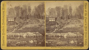 View from east side of Reservoir, showing west wall and Gate-Keeper’s House--Williamsburg