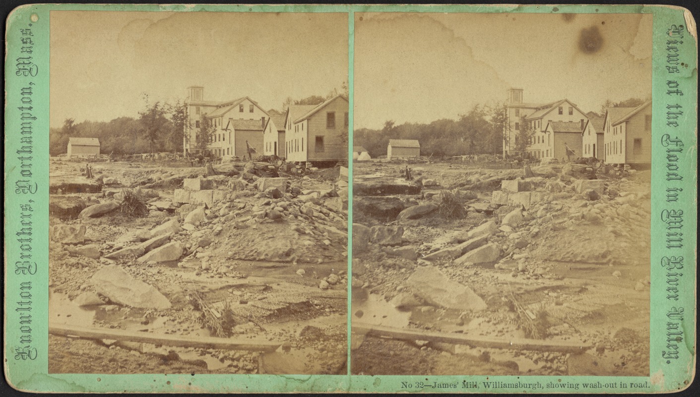 James’ Mill, showing wash-out in road--Williamsburg