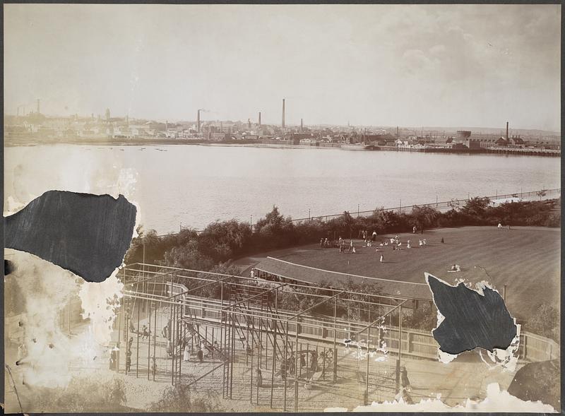 Girls gymnasium and playground, Charlesbank