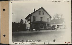 Ida M. and Harry B. Parker, store, Coldbrook, Oakham, Mass., Jun. 4, 1928