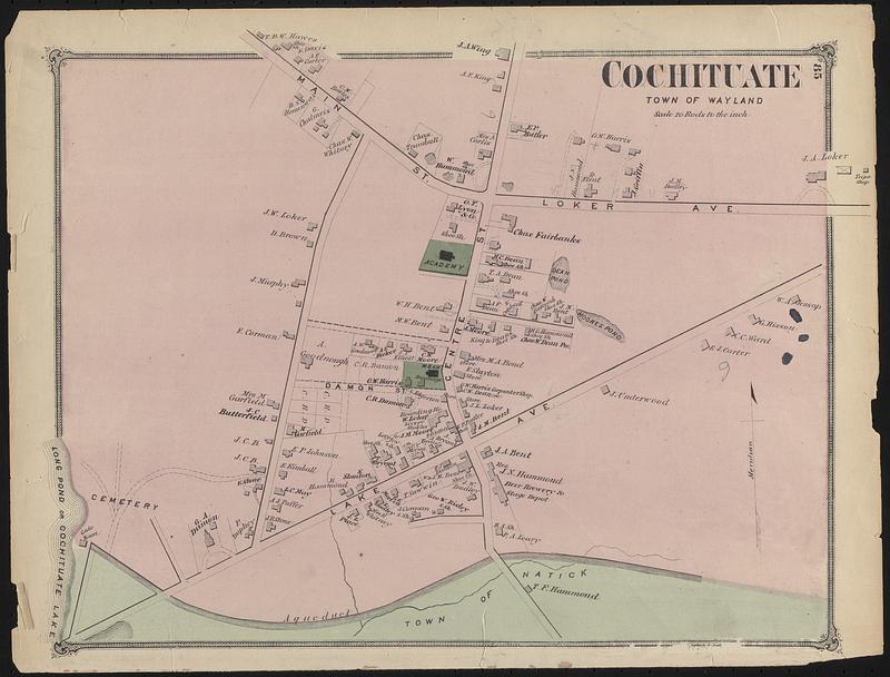 Cochituate, town of Wayland