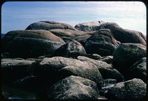 Group of large rocks