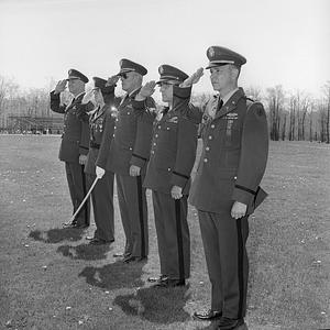 ROTC inspection, Buttonwood Park, New Bedford
