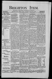 The Brighton Item, January 24, 1891