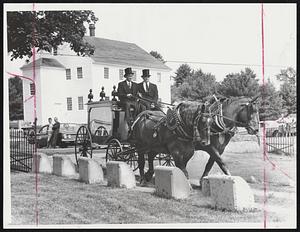 Last request Granted - The last request of William Philbrick of Fremont, N. H., who had worked most of his life with horses, was granted yesterday when his 81-year-old body was borne from church to cemetery in a horse-drawn hearse. In response to his request, his sons and friends got out the 80-year-old town hearse, unused for 40 years, and cleaned it up, and William Philbrick realized in death his last wish.