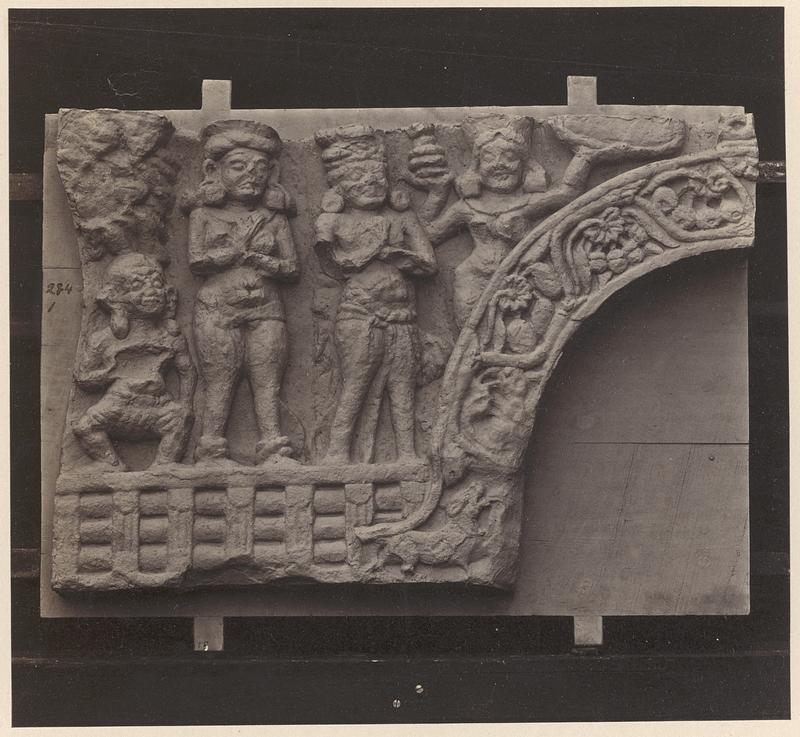 Cast of frieze from Udayagiri and Khandagiri Caves, India