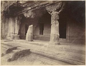 Facade of Cave XX, Ajanta