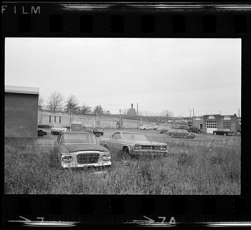 Benny Richards Garage, O’Brien bldg., Historic Soc shed and antique