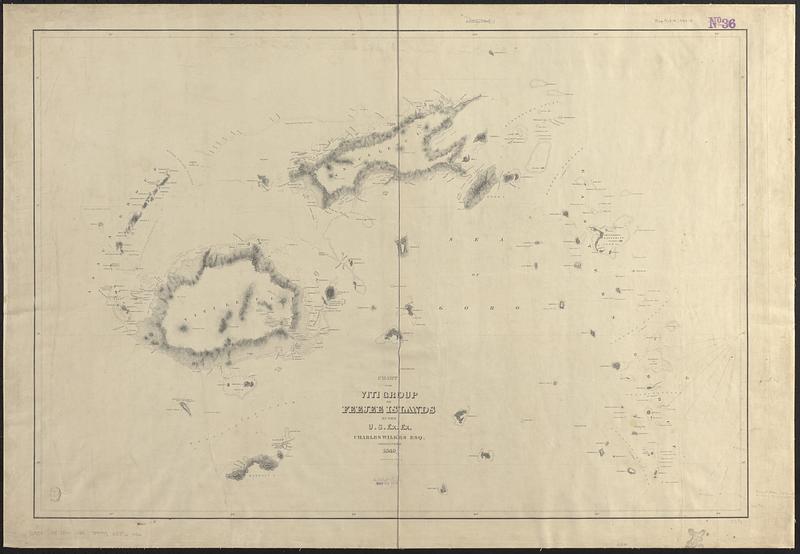 Chart of the Viti Group or Feejee Islands