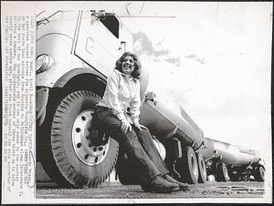 Woman drives tanker