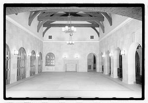 George Wright Clubhouse interior, Hyde Park, Boston