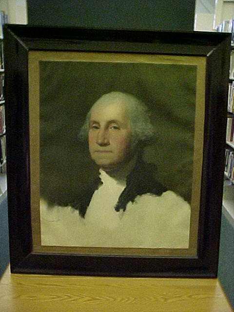 Photographic reproduction of George Washington