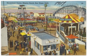 Amusement Center, Mission Beach, San Diego, Calif.