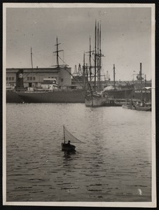 Sailboat in New Bedford Harbor